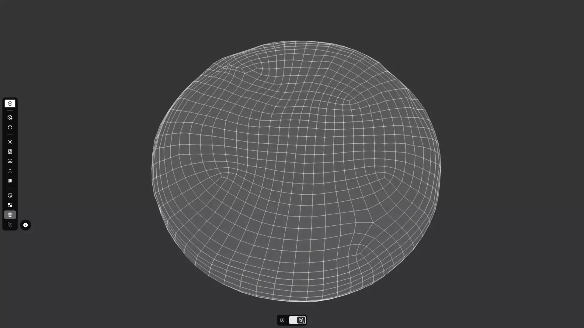 Honey Cake Low-poly 3D model_6