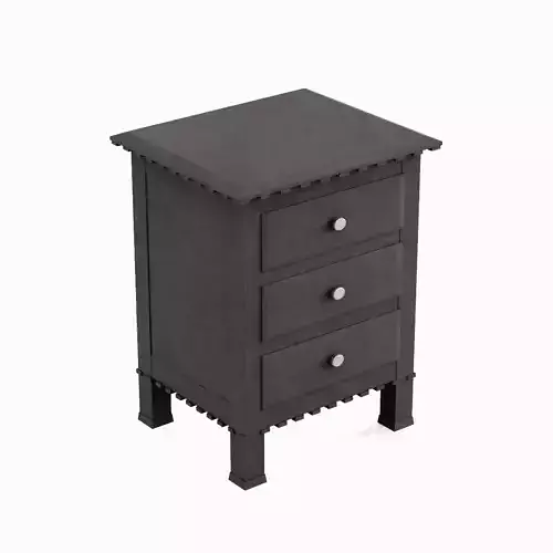 Old Wooden Dresser A 08