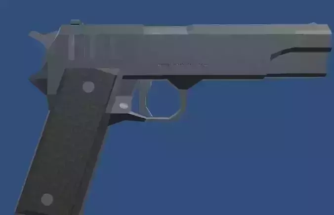 Colt M1911A1 Free 3D model