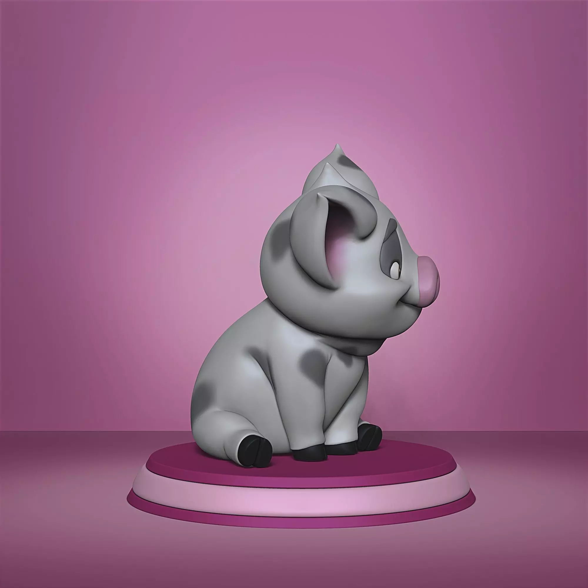 Pua - Moana - disney - 010 3D print model_6