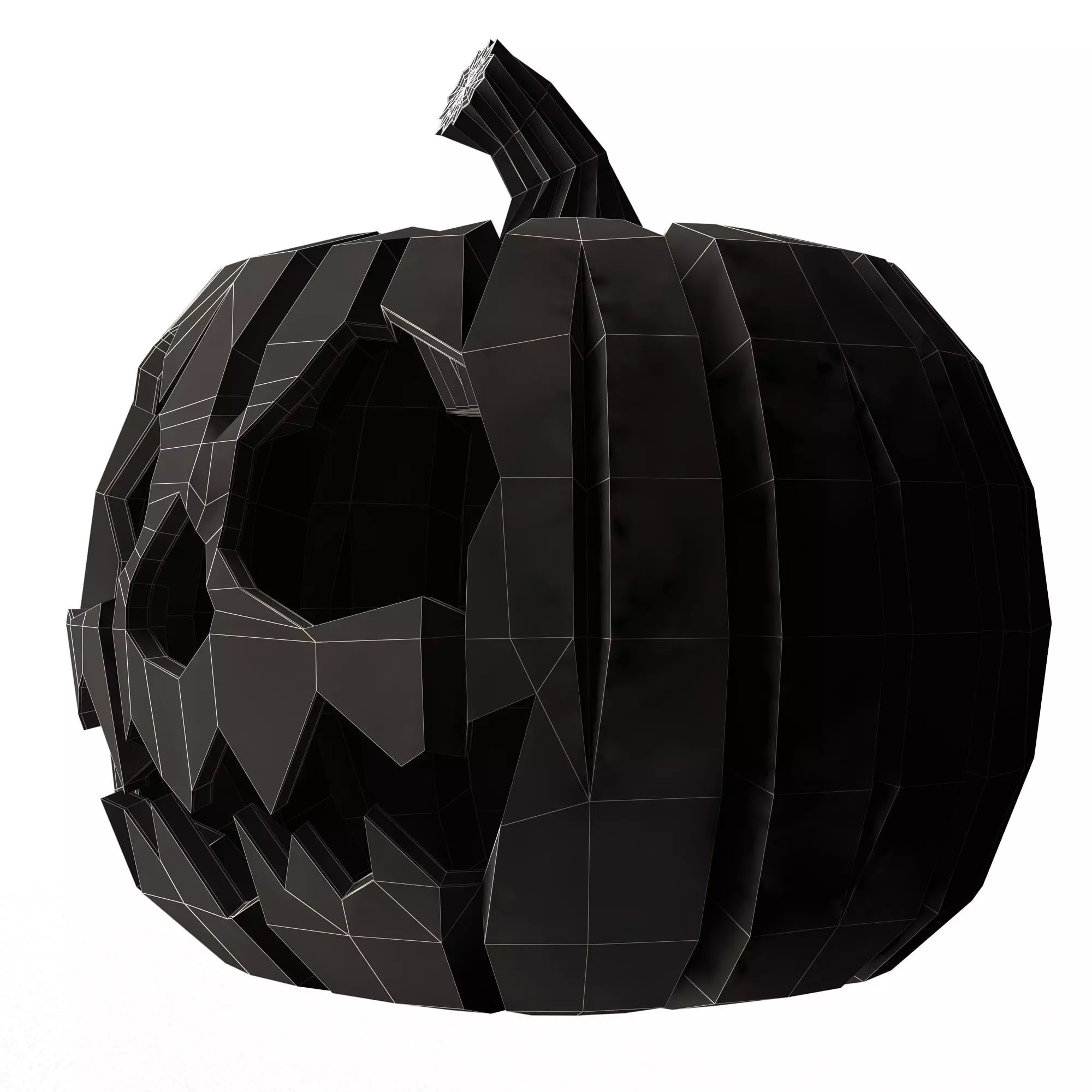 Pumpkin Monster Halloween 3D print model_14