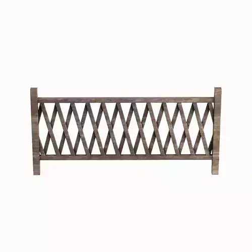 Wooden Fence C 03