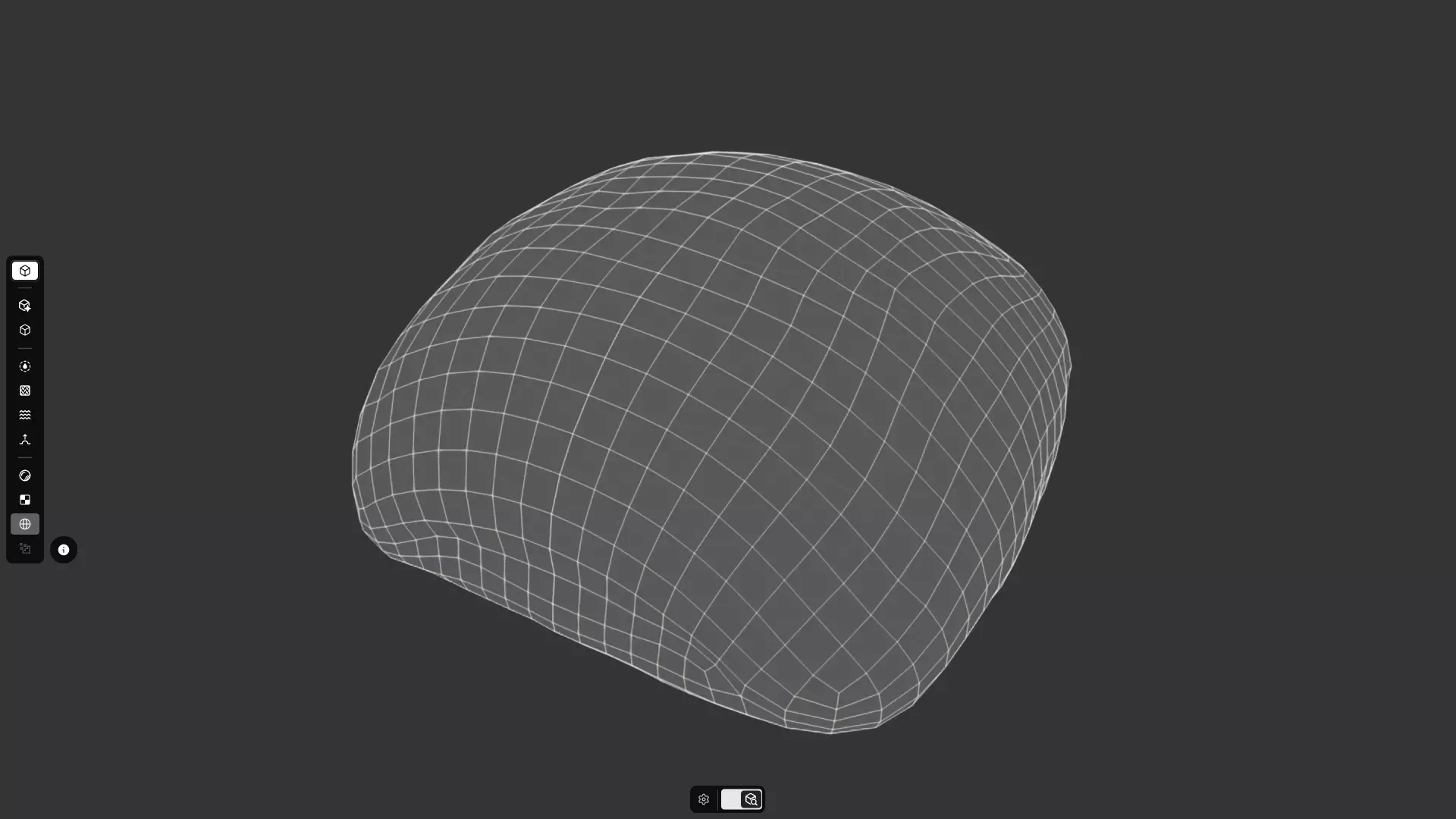 Ciabatta Low-poly 3D model_2