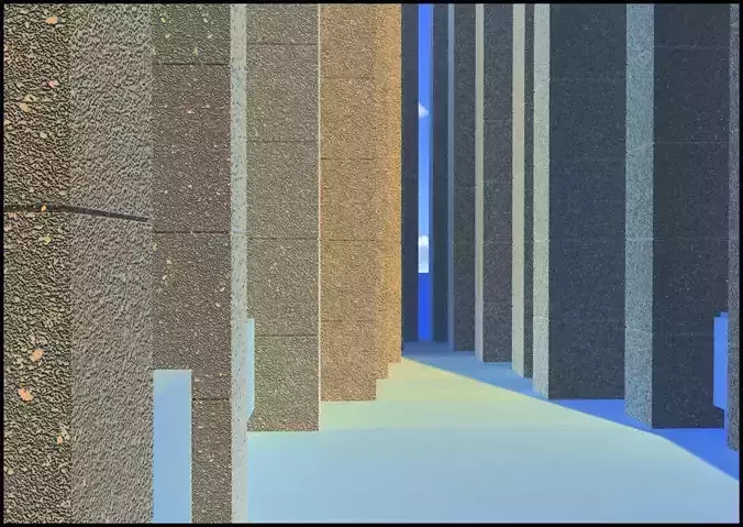Old and Alone 3D model