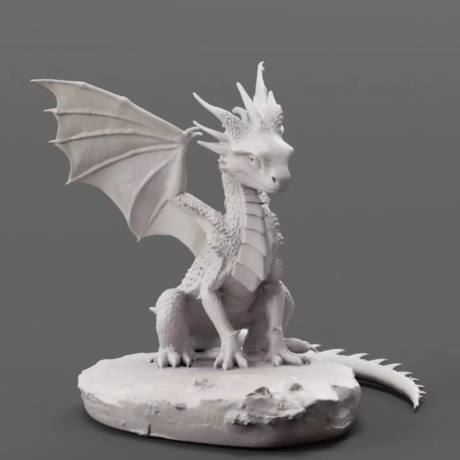 Dragon Free 3D print model_0