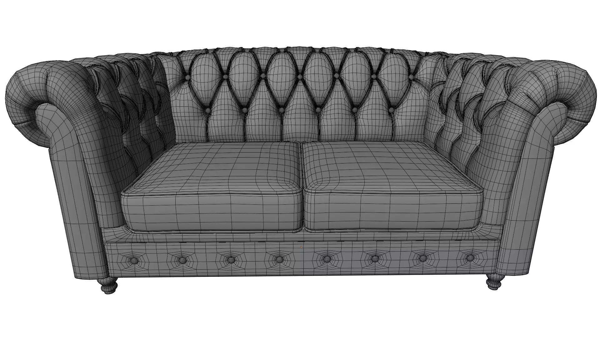 Chesterfield Sofa 3D model_10