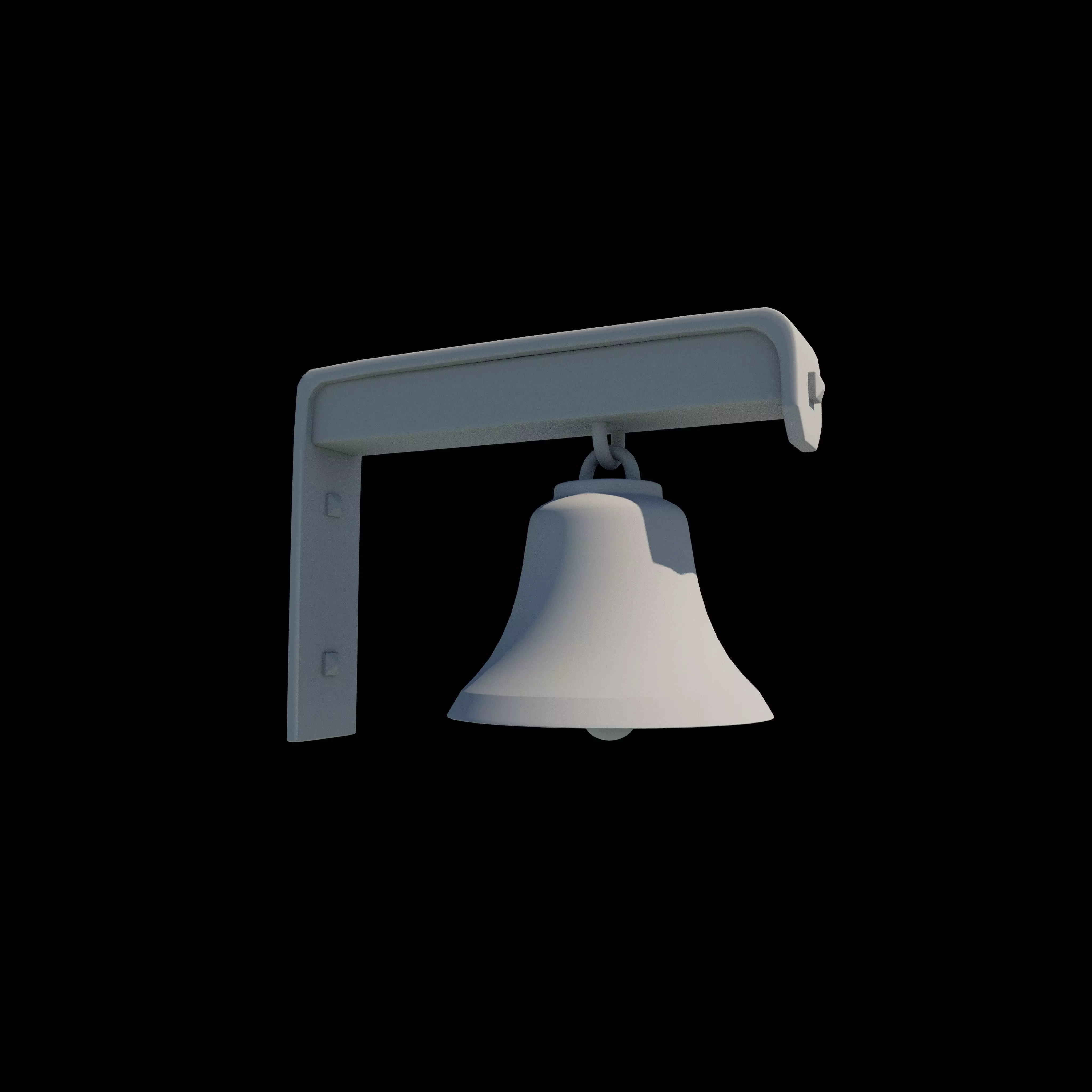 antique bell 3D model_13