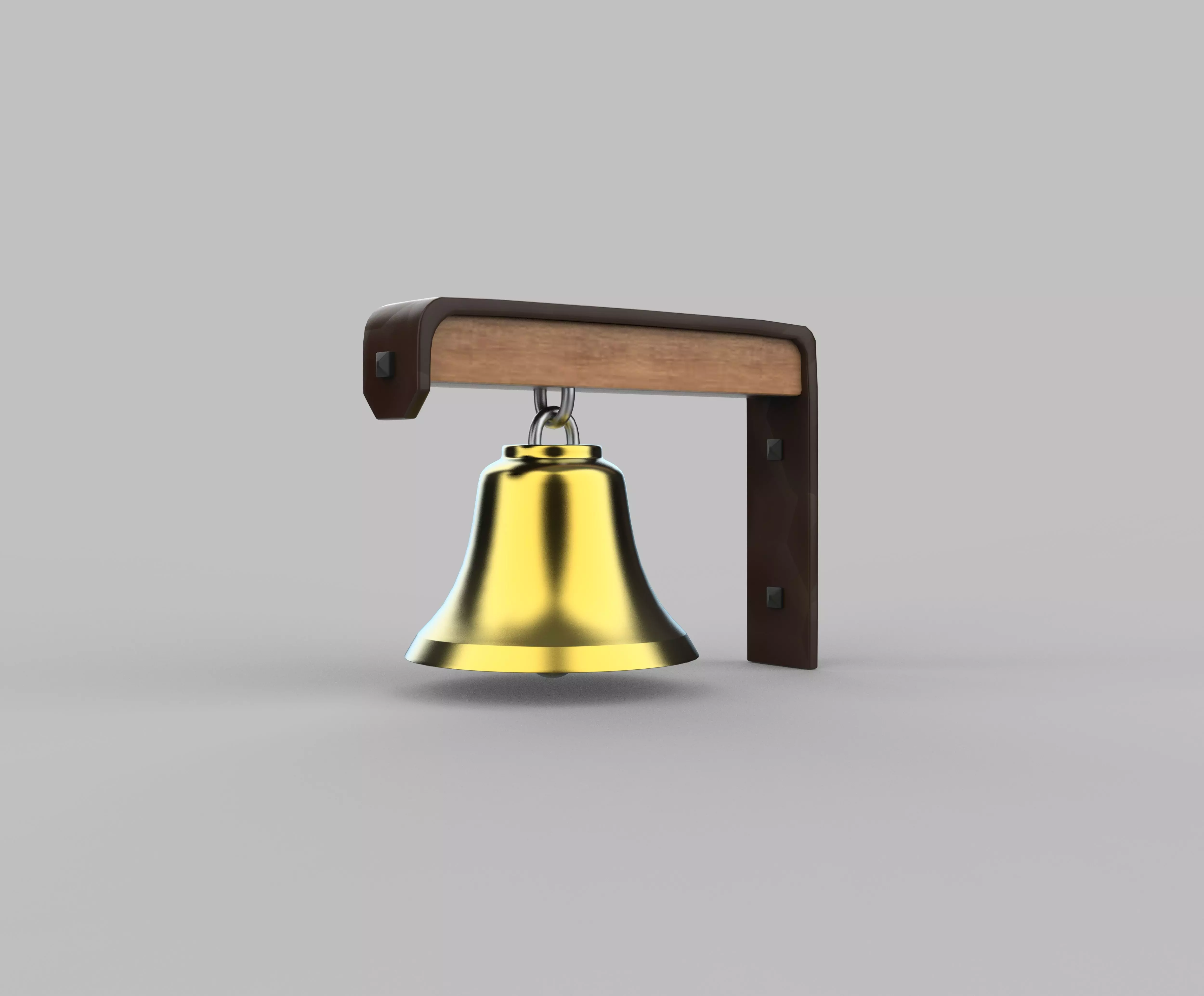 antique bell 3D model_11