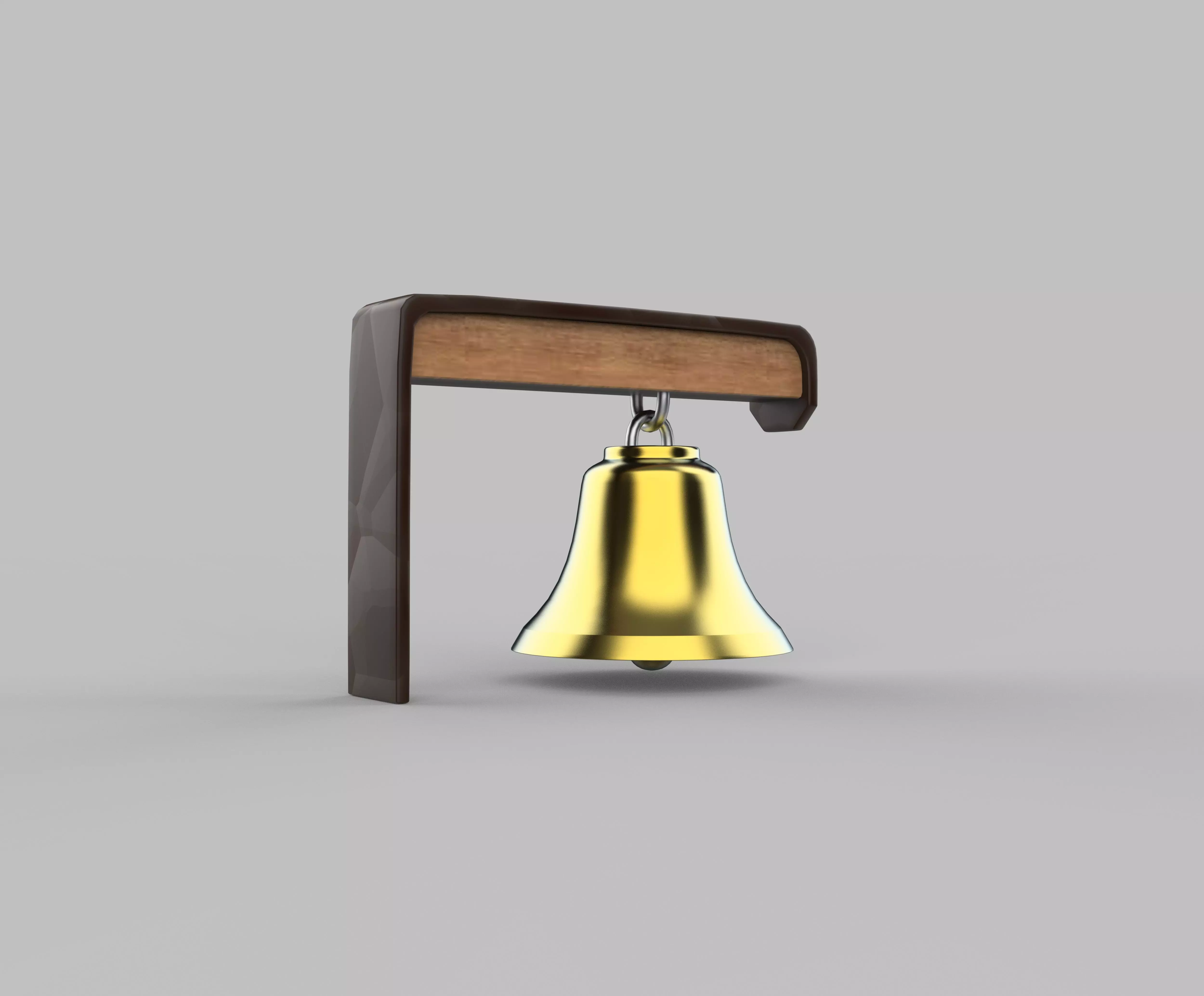 antique bell 3D model_10