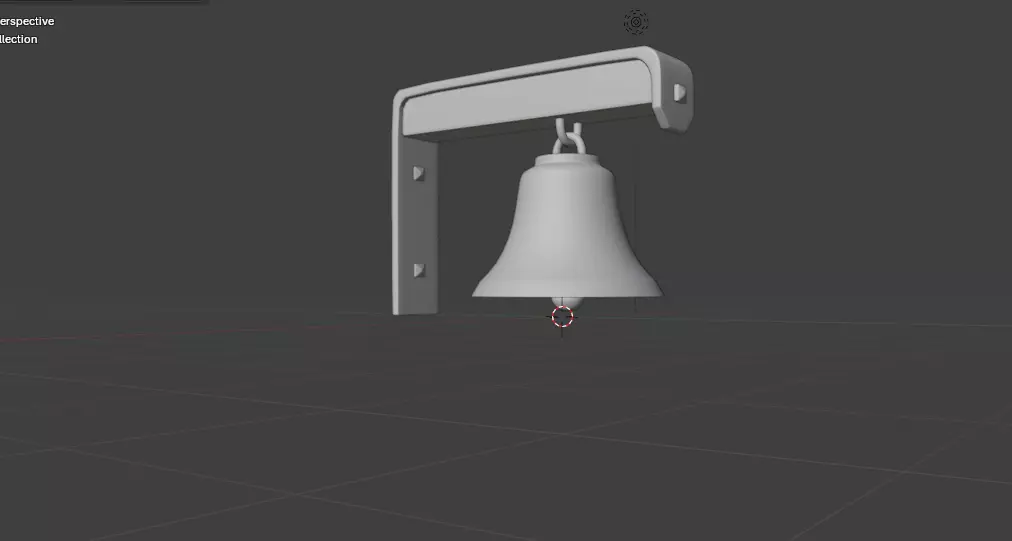 antique bell 3D model_15
