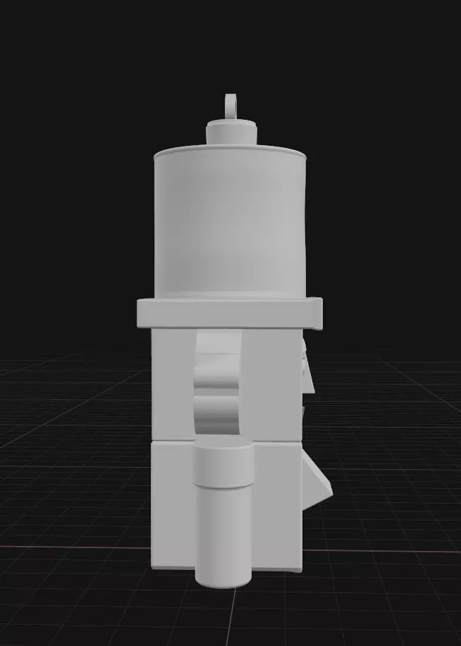 Nutcracker ornament 3D print model_4