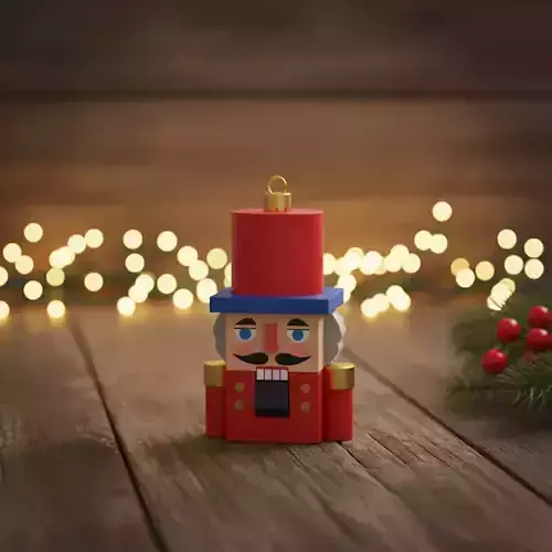 Nutcracker ornament 3D print model