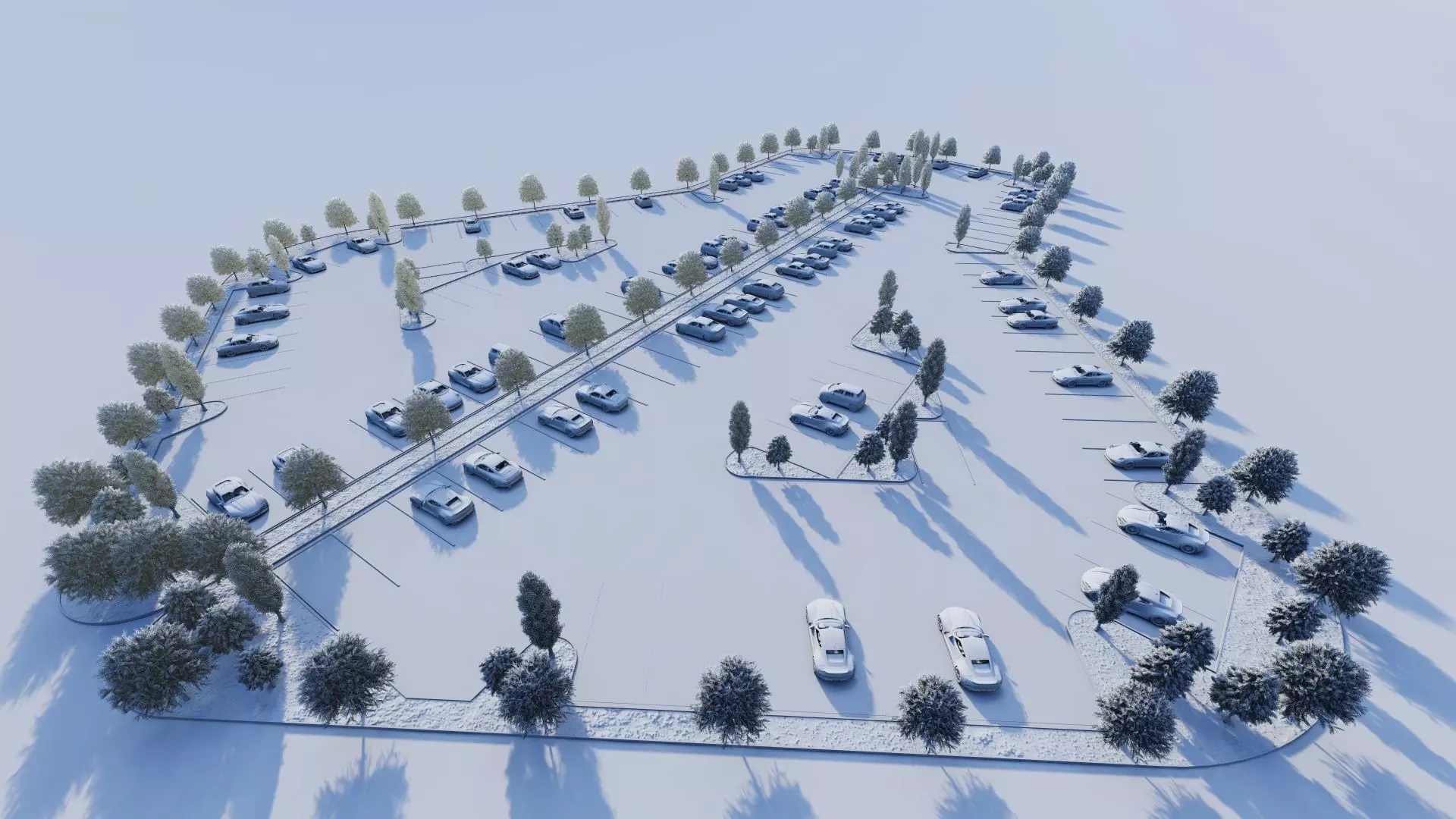 Parking-Parking Lot 3D model_10