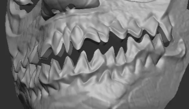 Inferno Demon Mask 3D print model_11