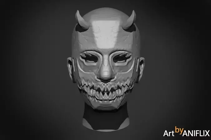 Inferno Demon Mask