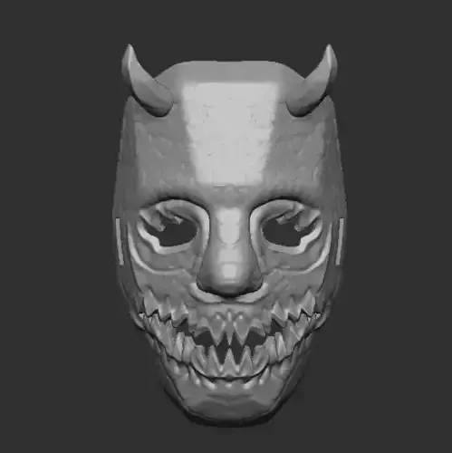 Inferno Demon Mask 3D print model