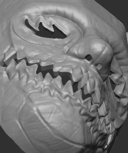 Inferno Demon Mask 3D print model_8