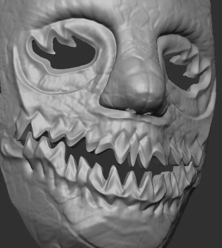 Inferno Demon Mask 3D print model_9
