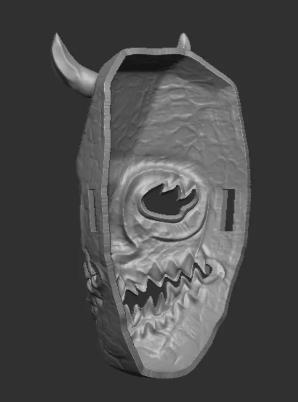 Inferno Demon Mask 3D print model_6