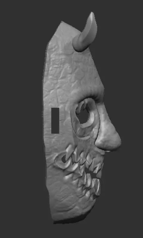 Inferno Demon Mask 3D print model_4