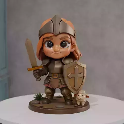 chibi warrior