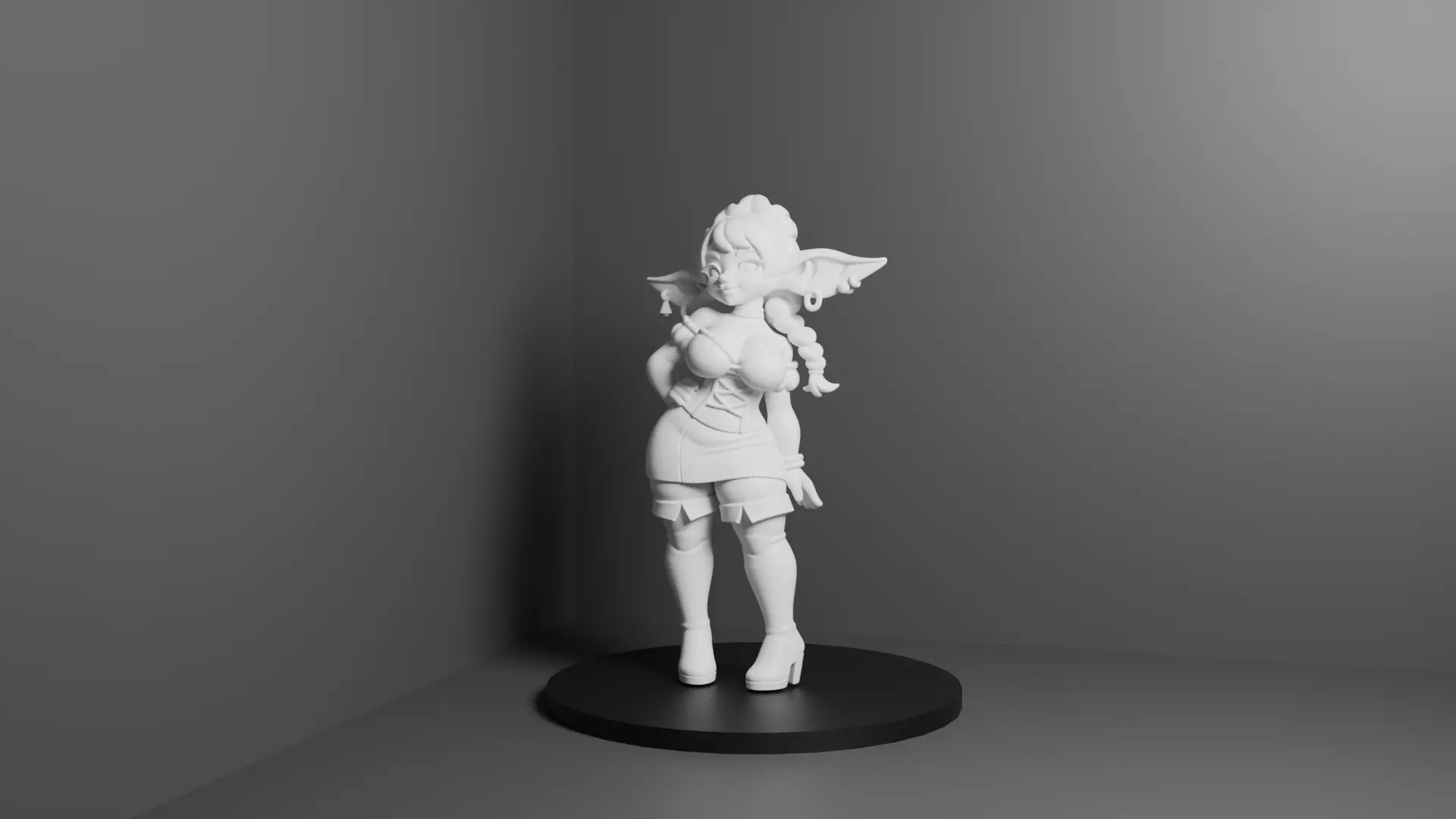 Elf 3D print model_0