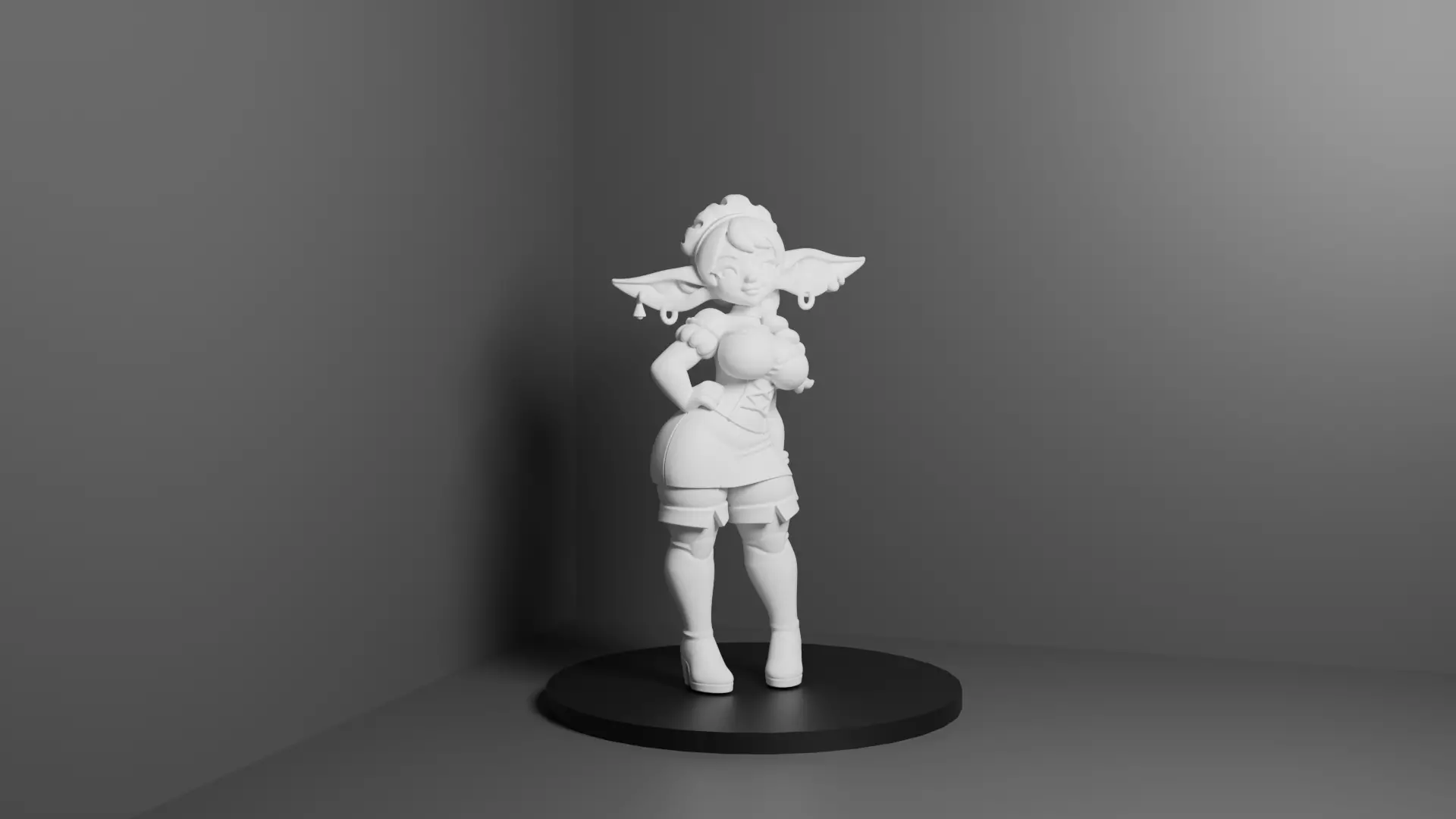 Elf 3D print model_1