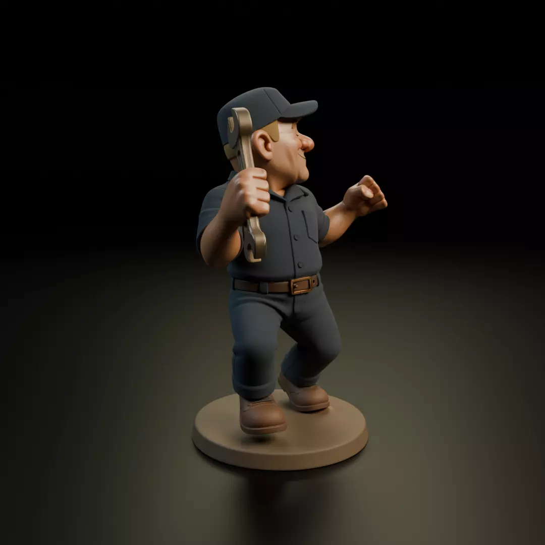 mechanic 3D print model_1