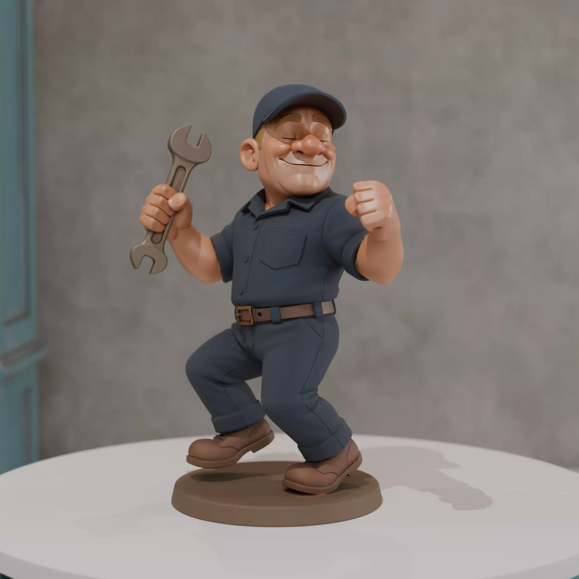 mechanic 3D print model_0