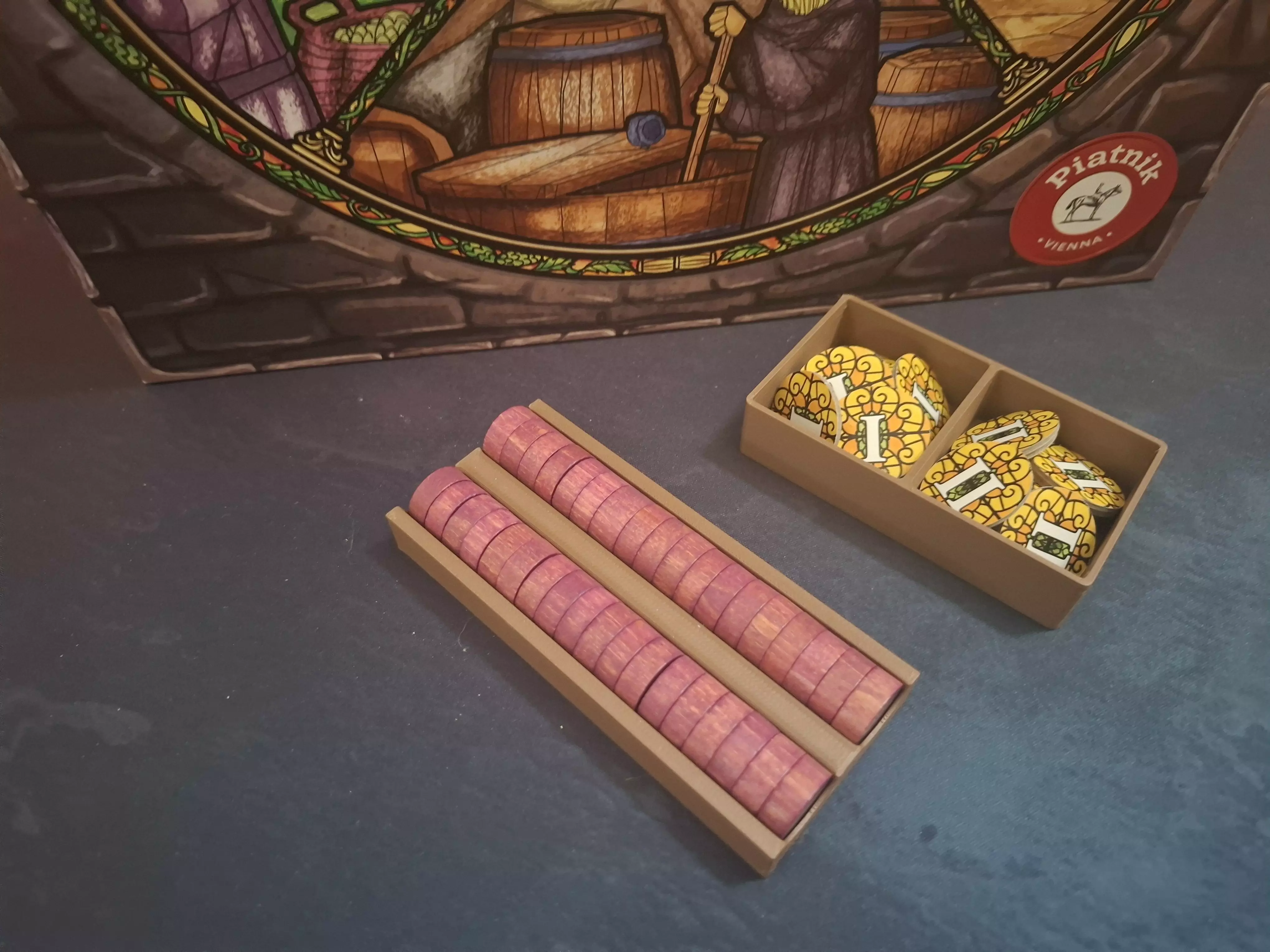 Heaven and Ale insert - Compatible with sleeved cards 3D print model_2