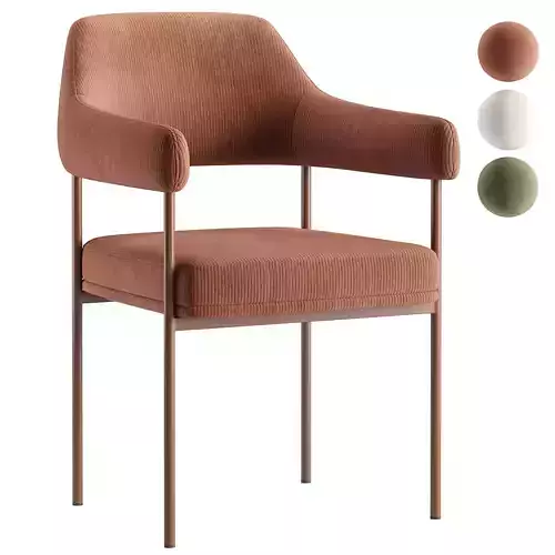 Corduroy Armchair Zoe