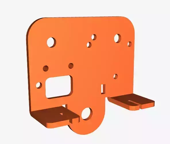 X gantry model I recreated of the Ender 3 3D print model