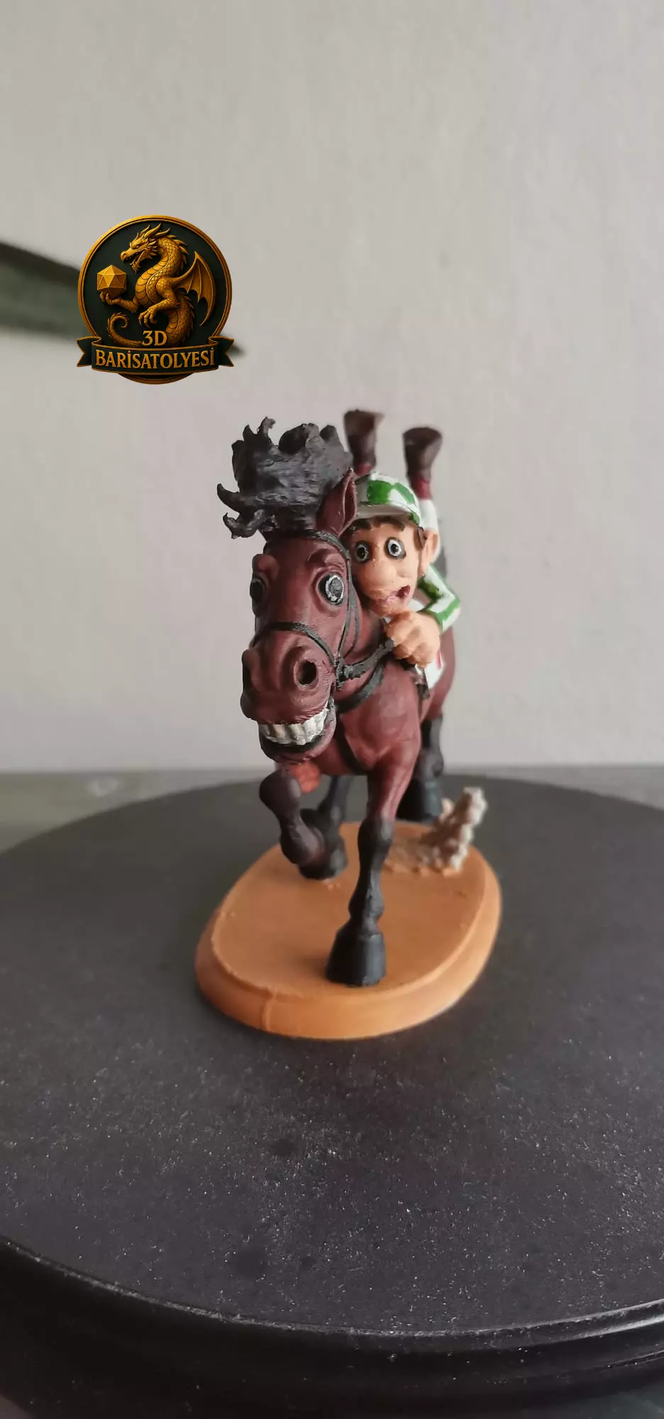 Crazy Jockey Figure 3D model_2