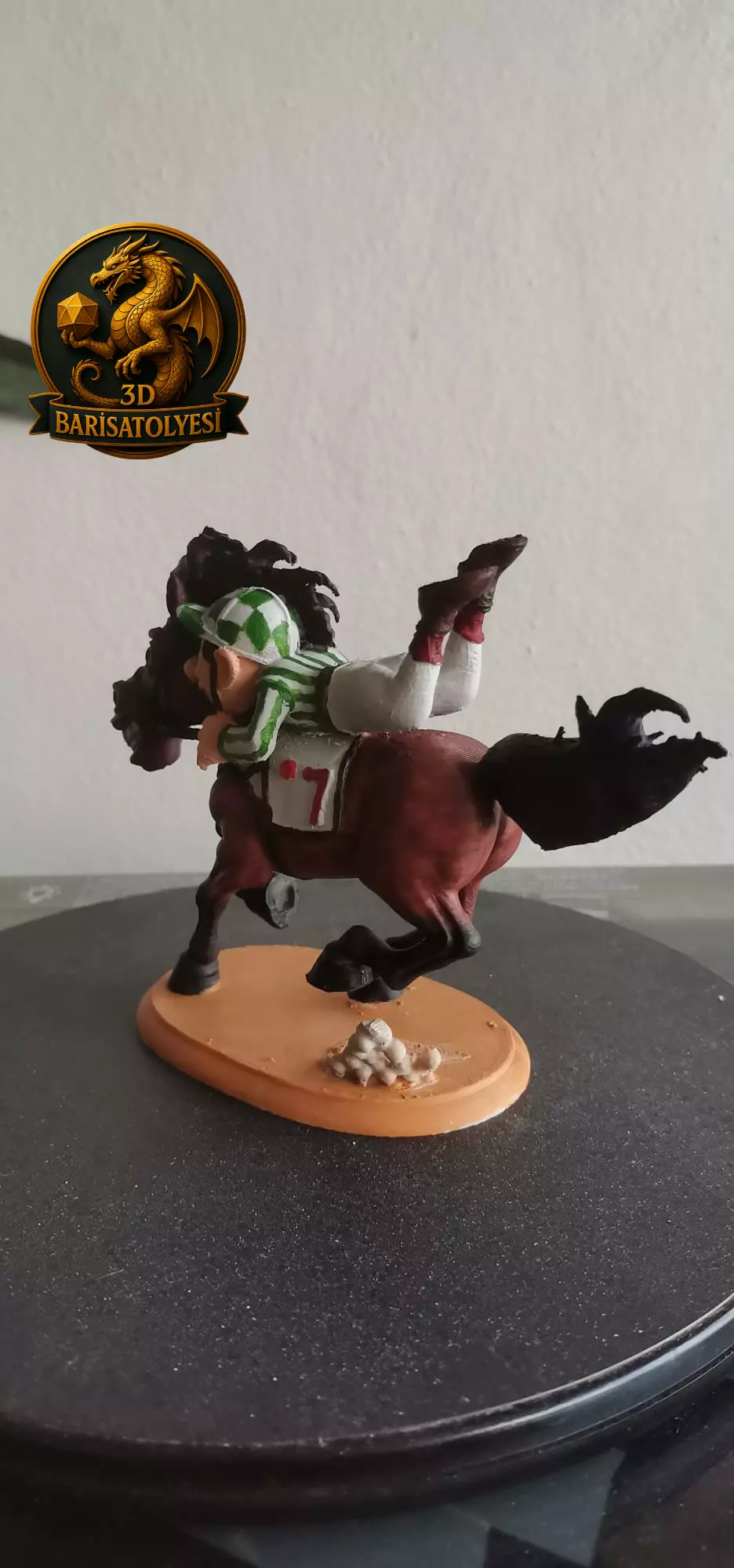 Crazy Jockey Figure 3D model_6