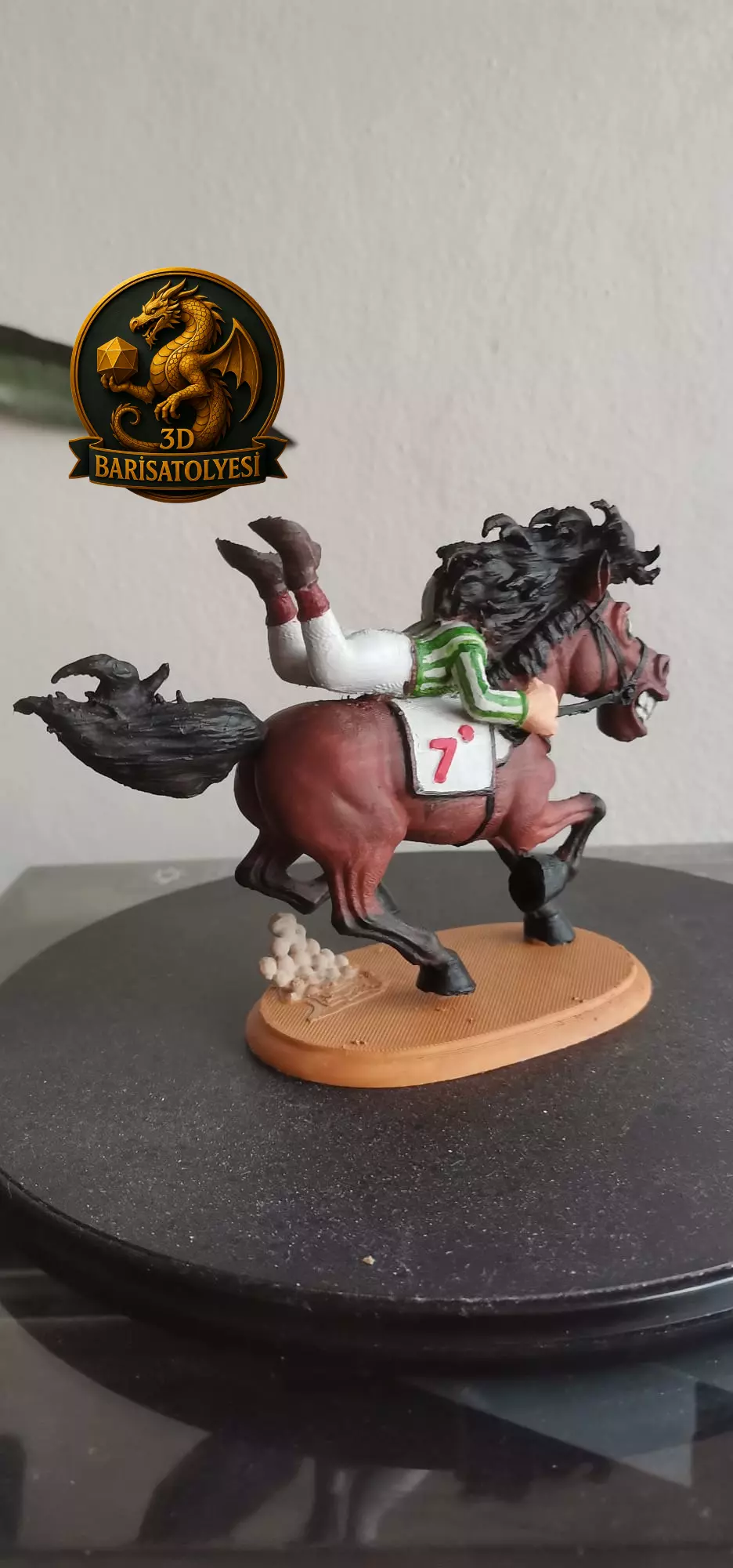 Crazy Jockey Figure 3D model_3