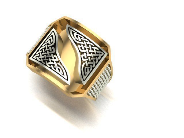 sintered man ring 3D print model