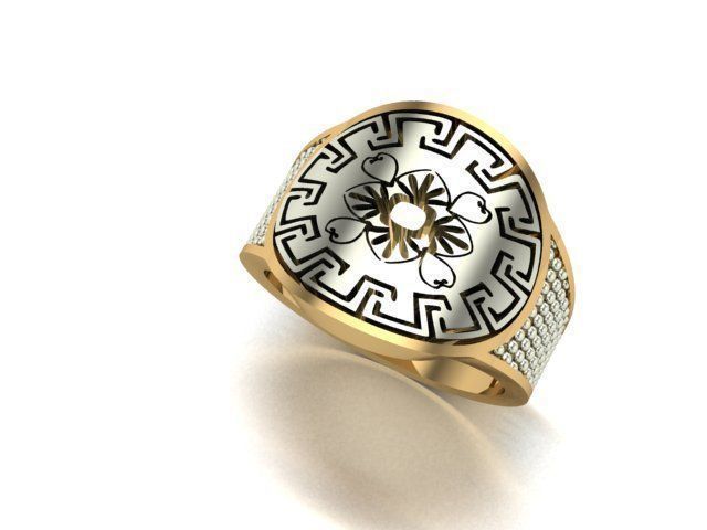sintered man ring 3D print model