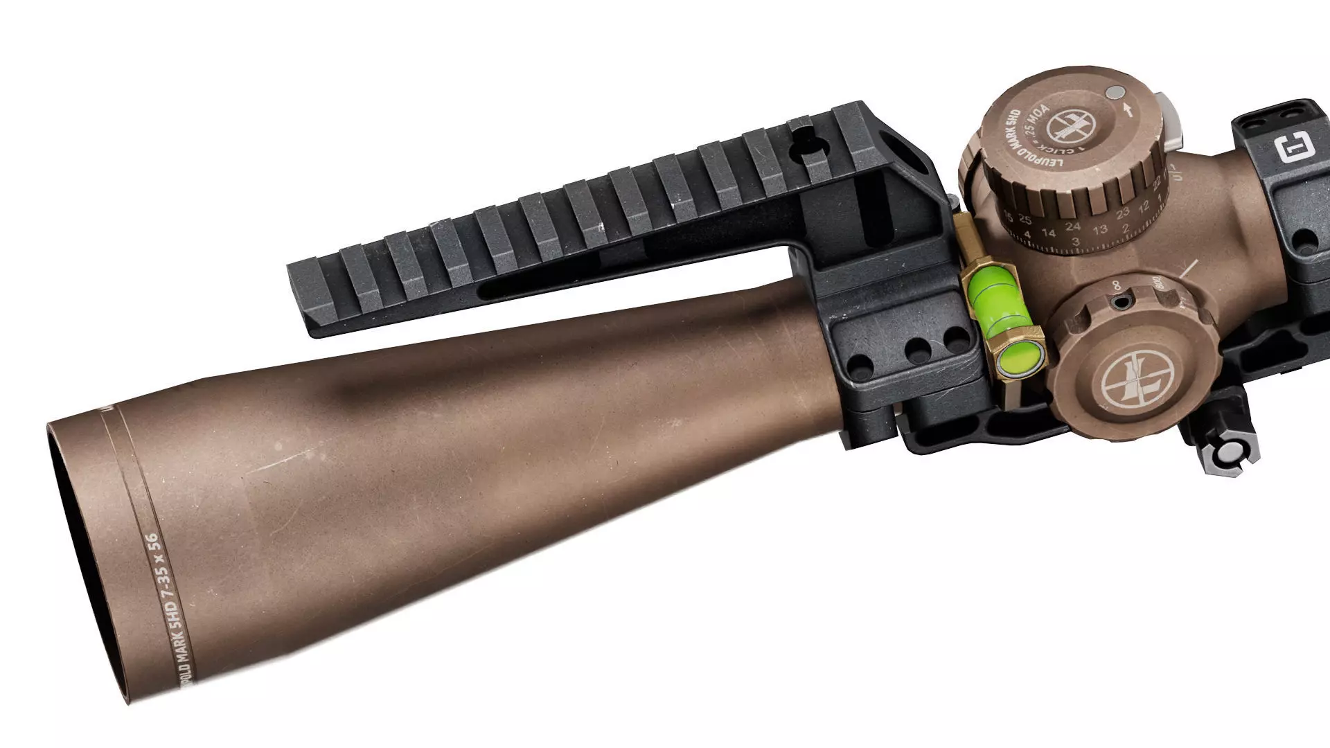 LEUPOLD MARK 5HD RIFLE SCOPE 7-35X56 Low-poly 3D model_3