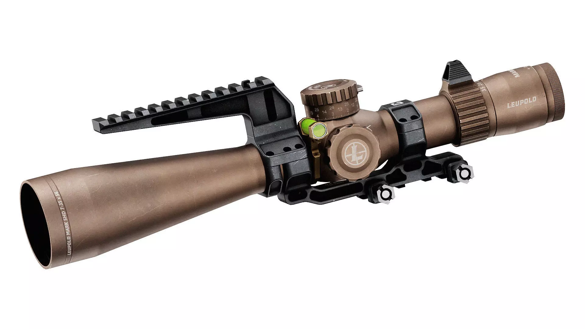 LEUPOLD MARK 5HD RIFLE SCOPE 7-35X56 Low-poly 3D model_0