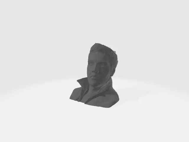 Elvis Presley bust 3D print model