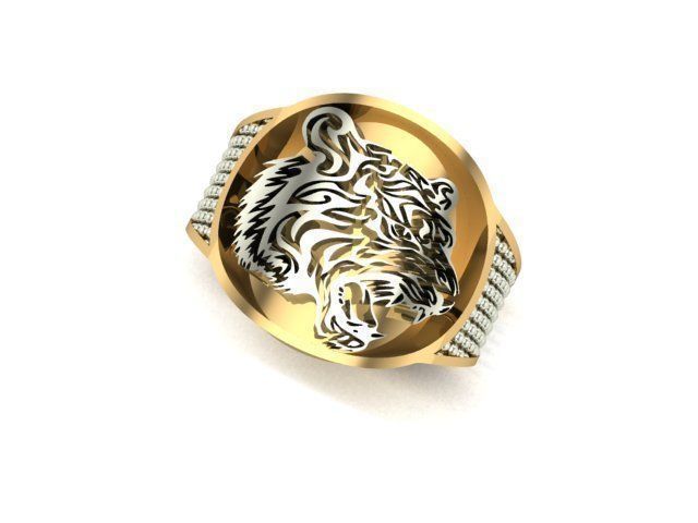 sintered man ring 3D print model