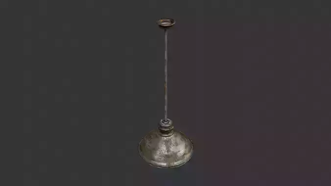 Industrial Hanging Lamp for Cave Decor