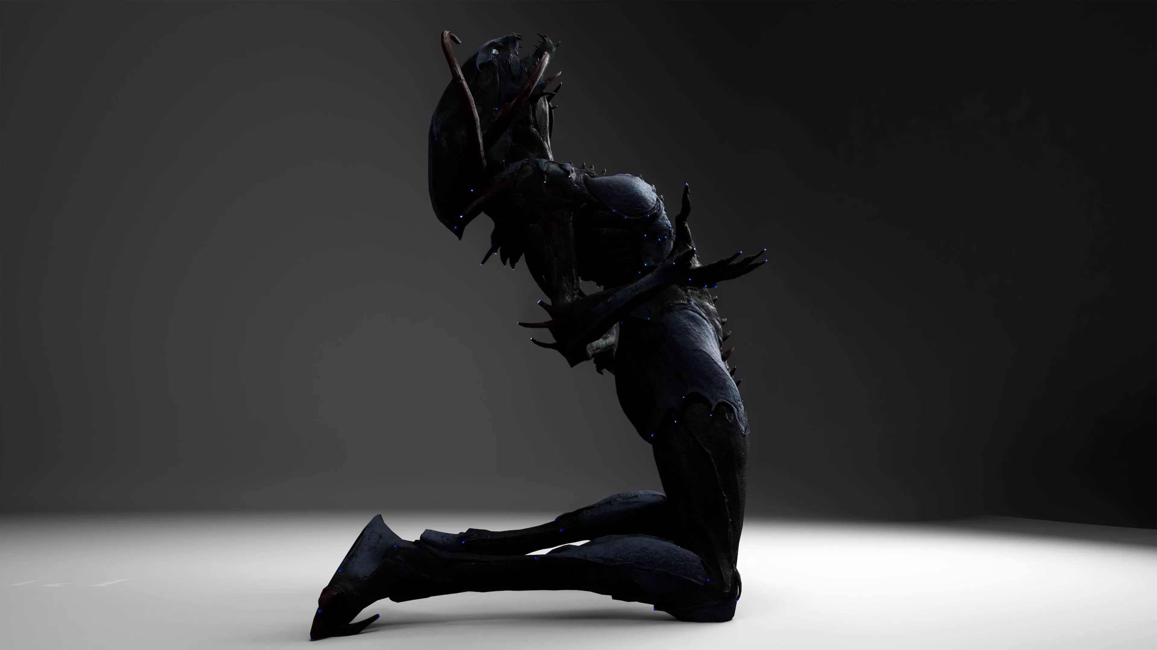 Alien 3 Remake Low-poly 3D model_3