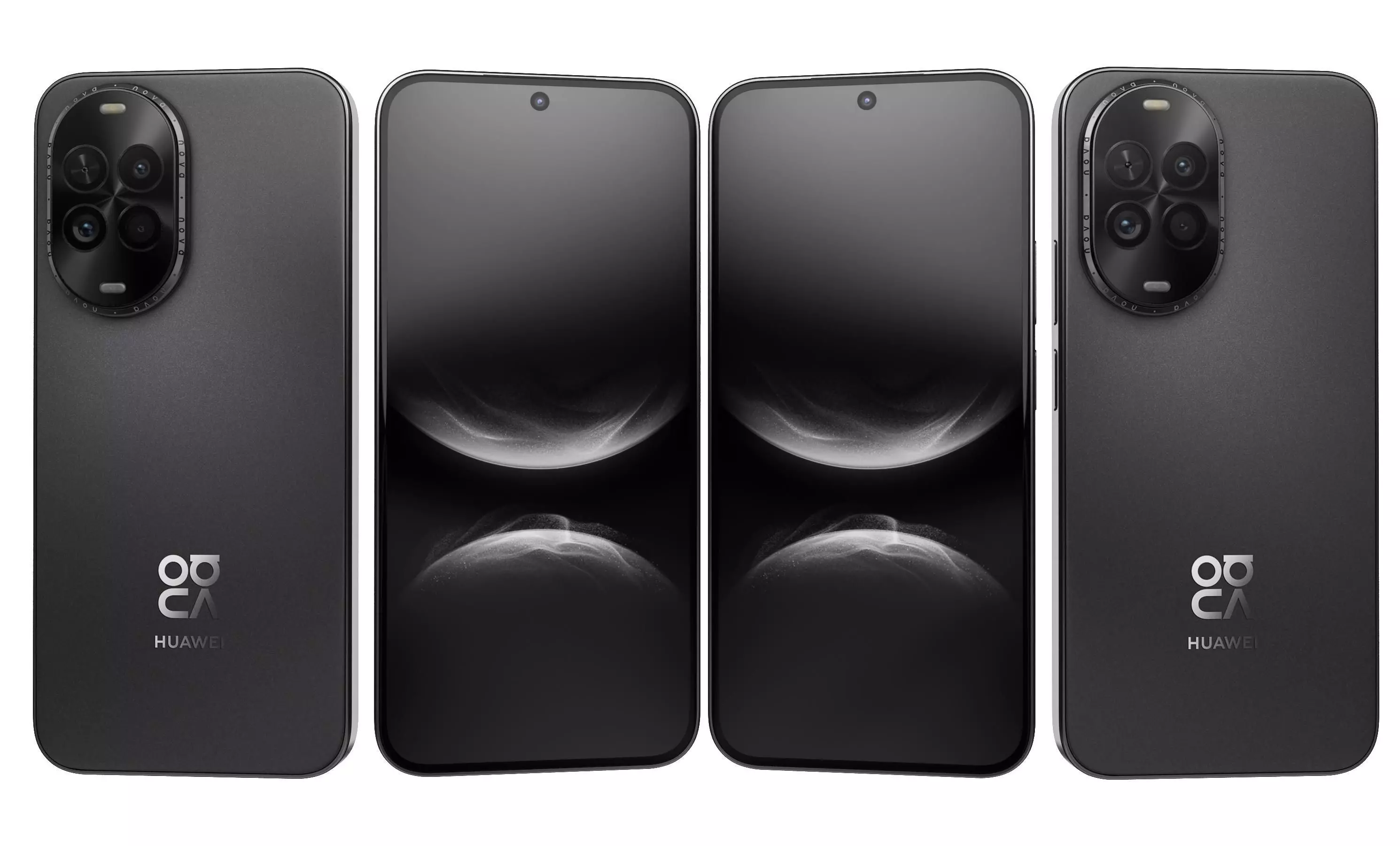 Huawei Nova 14 Lite Black 3D model_6