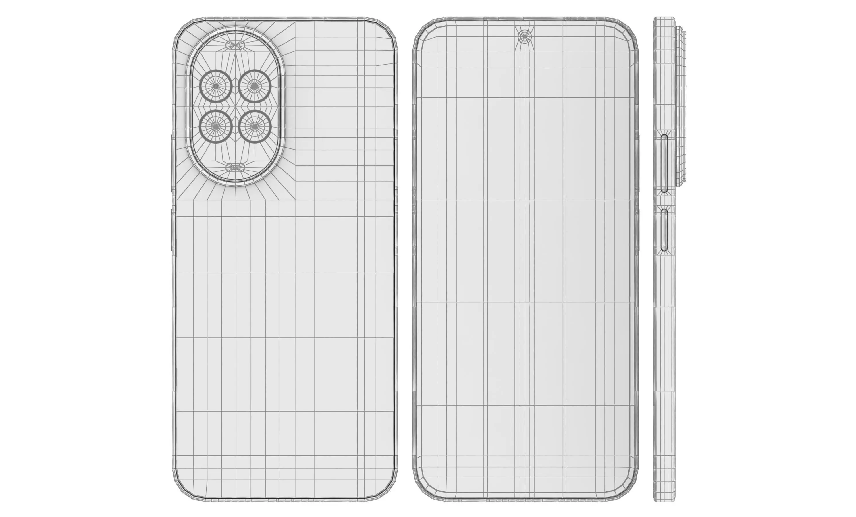 Huawei Nova 14 Lite Black 3D model_39