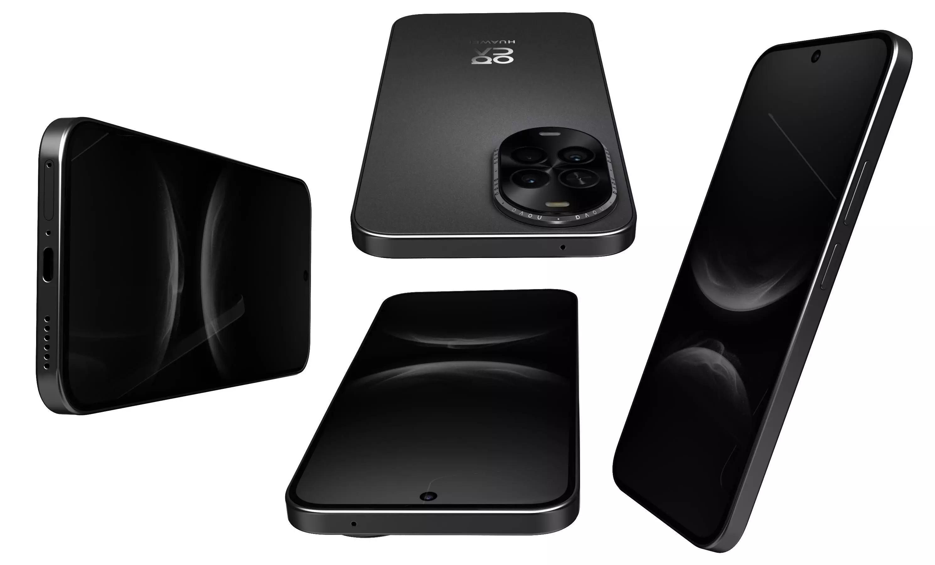 Huawei Nova 14 Lite Black 3D model_15