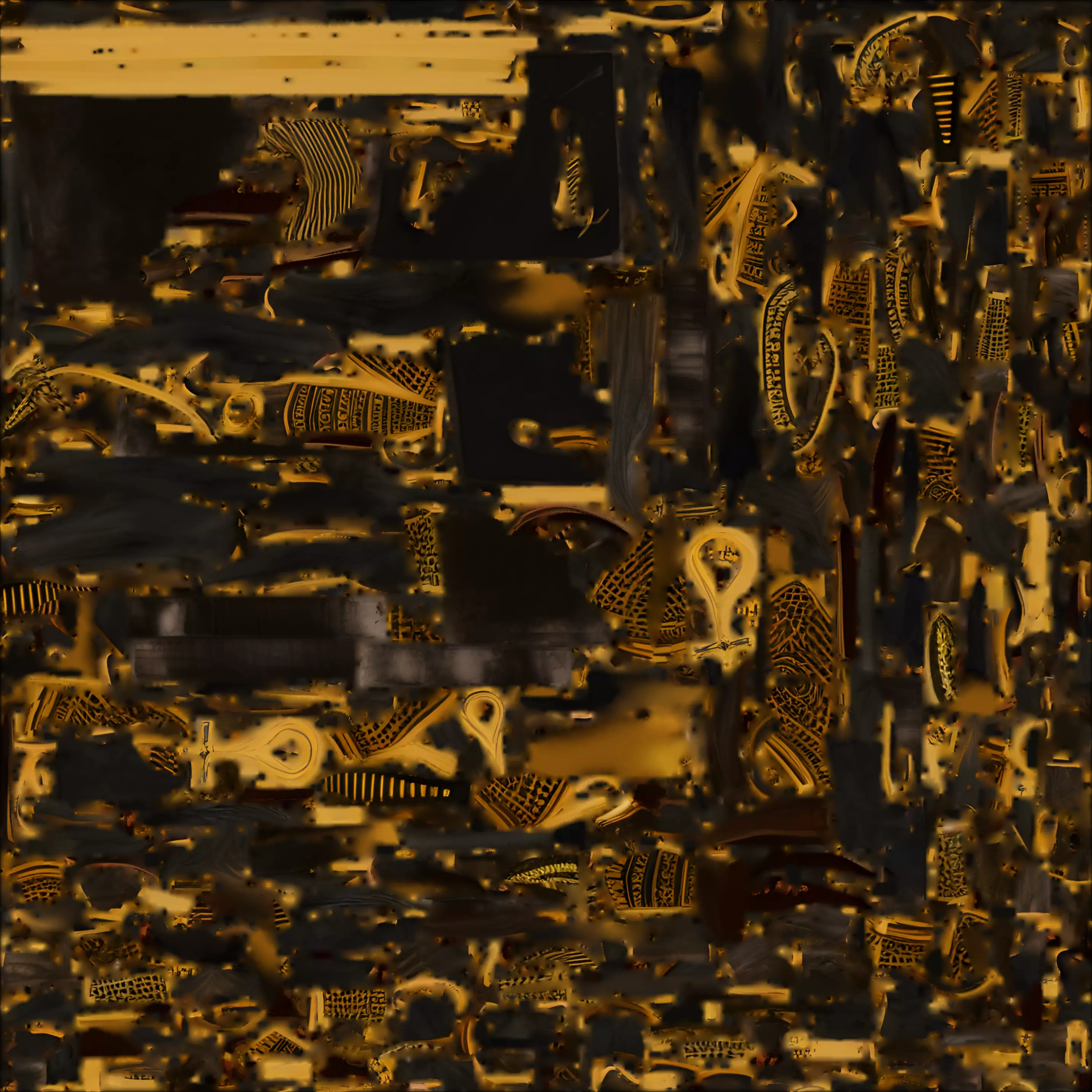 Ancient Egyptian God Anubis 3D Model Guardian of the Underworld 3D model_1