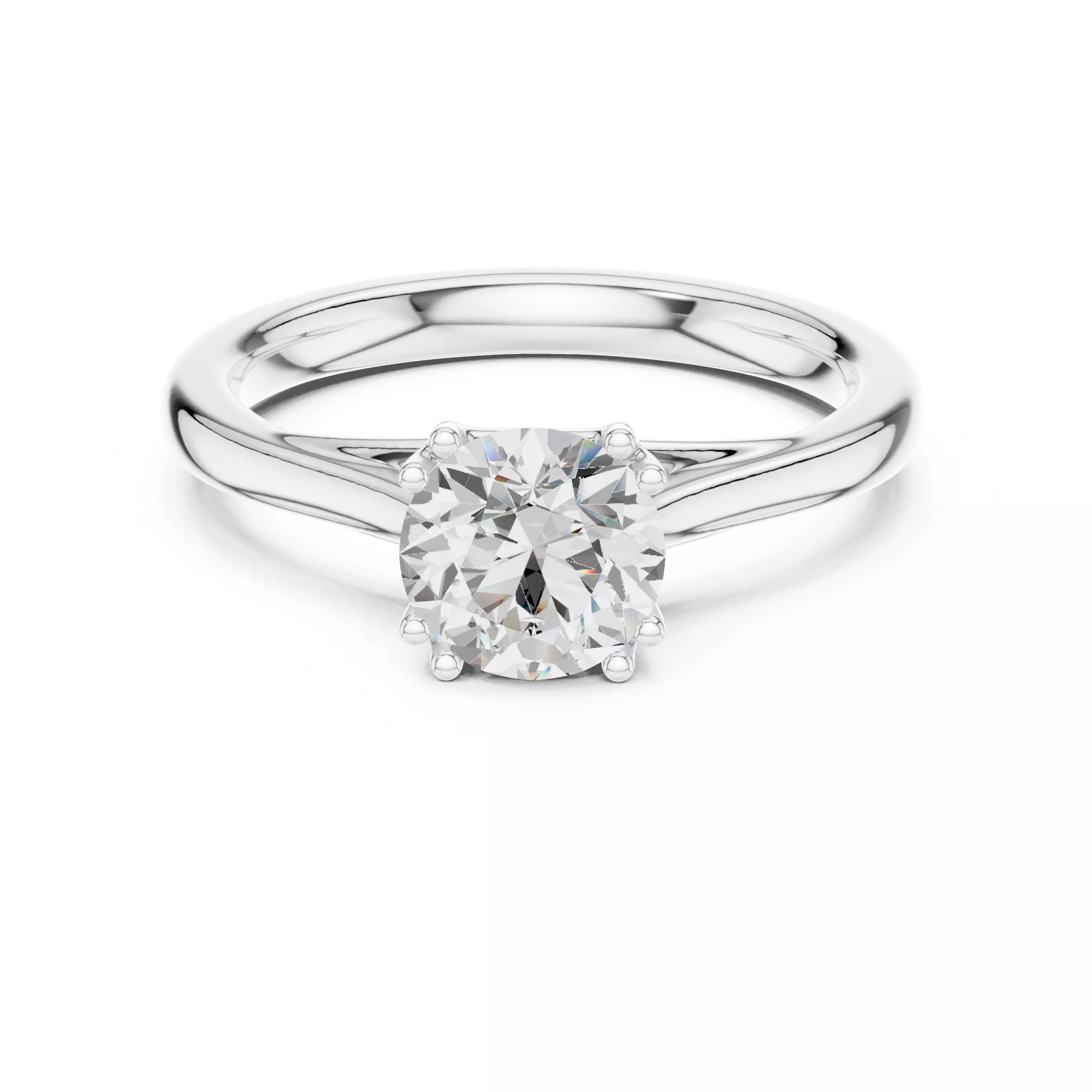 Mono Solitaire Ring 3dm stl renders animation videos details 3D print model_9