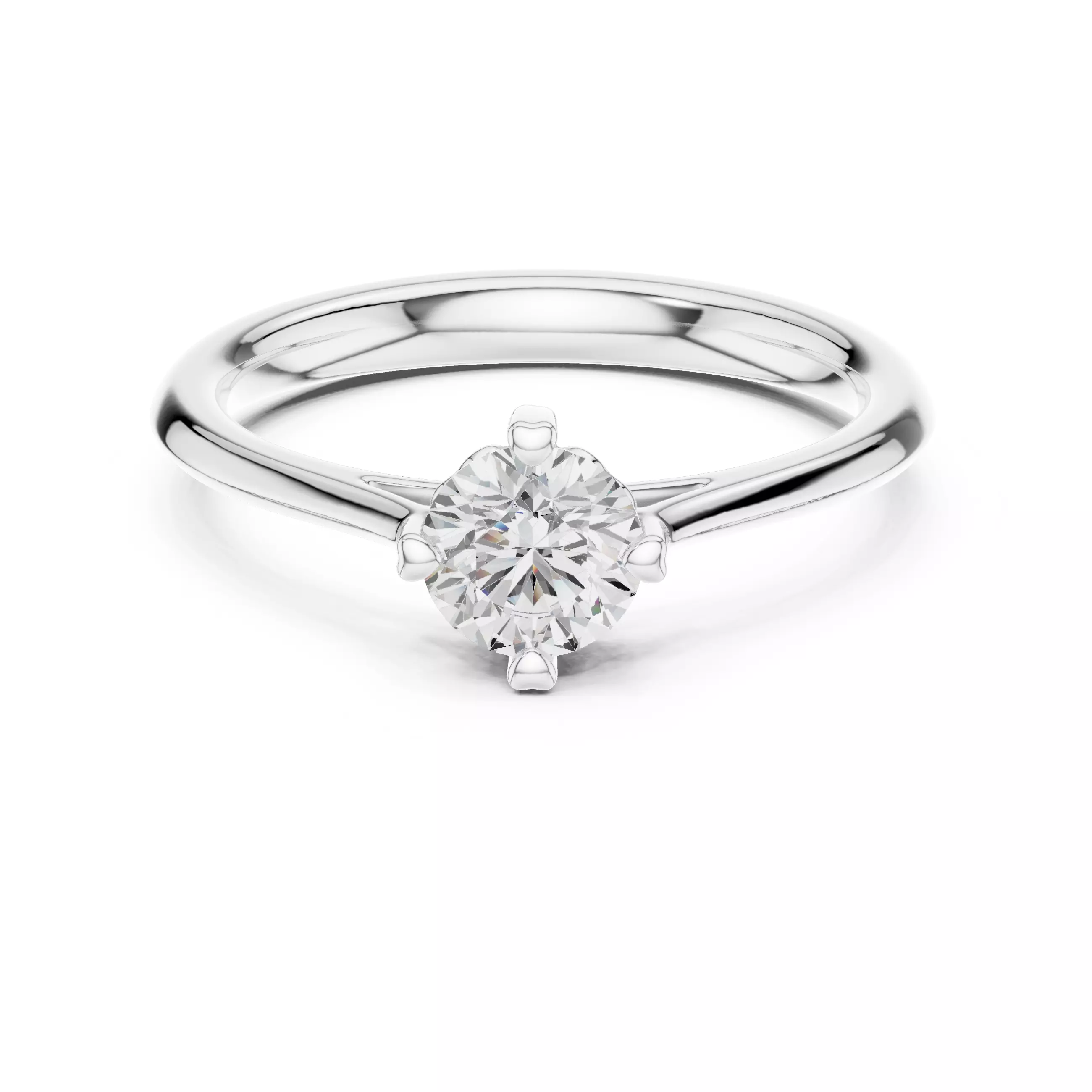 Mono Solitaire Ring 3dm stl renders animation videos details 3D print model_9