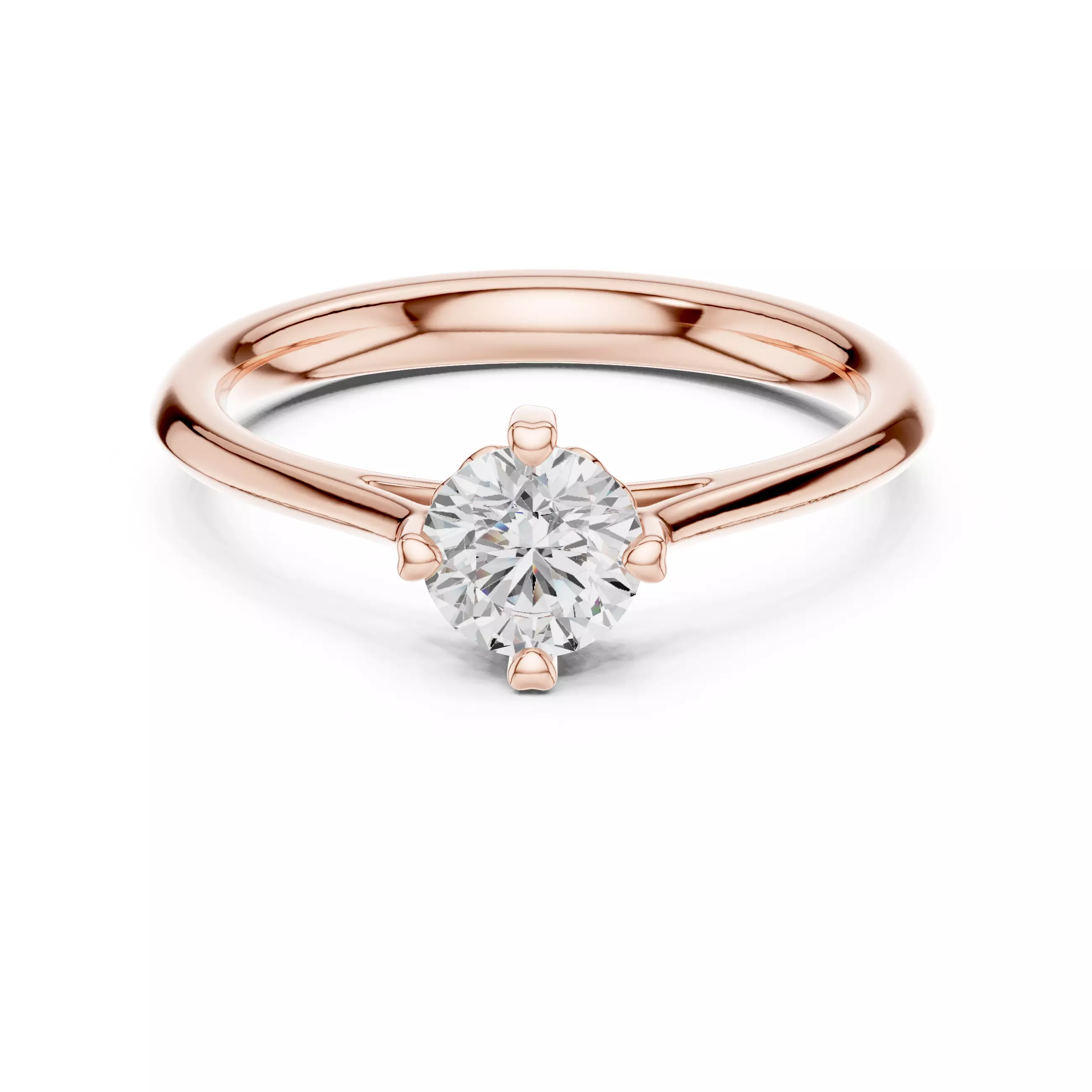 Mono Solitaire Ring 3dm stl renders animation videos details 3D print model_0